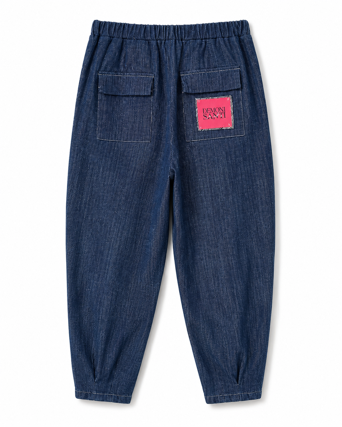Pantalone Gilda in Denim elasticizzato BLU