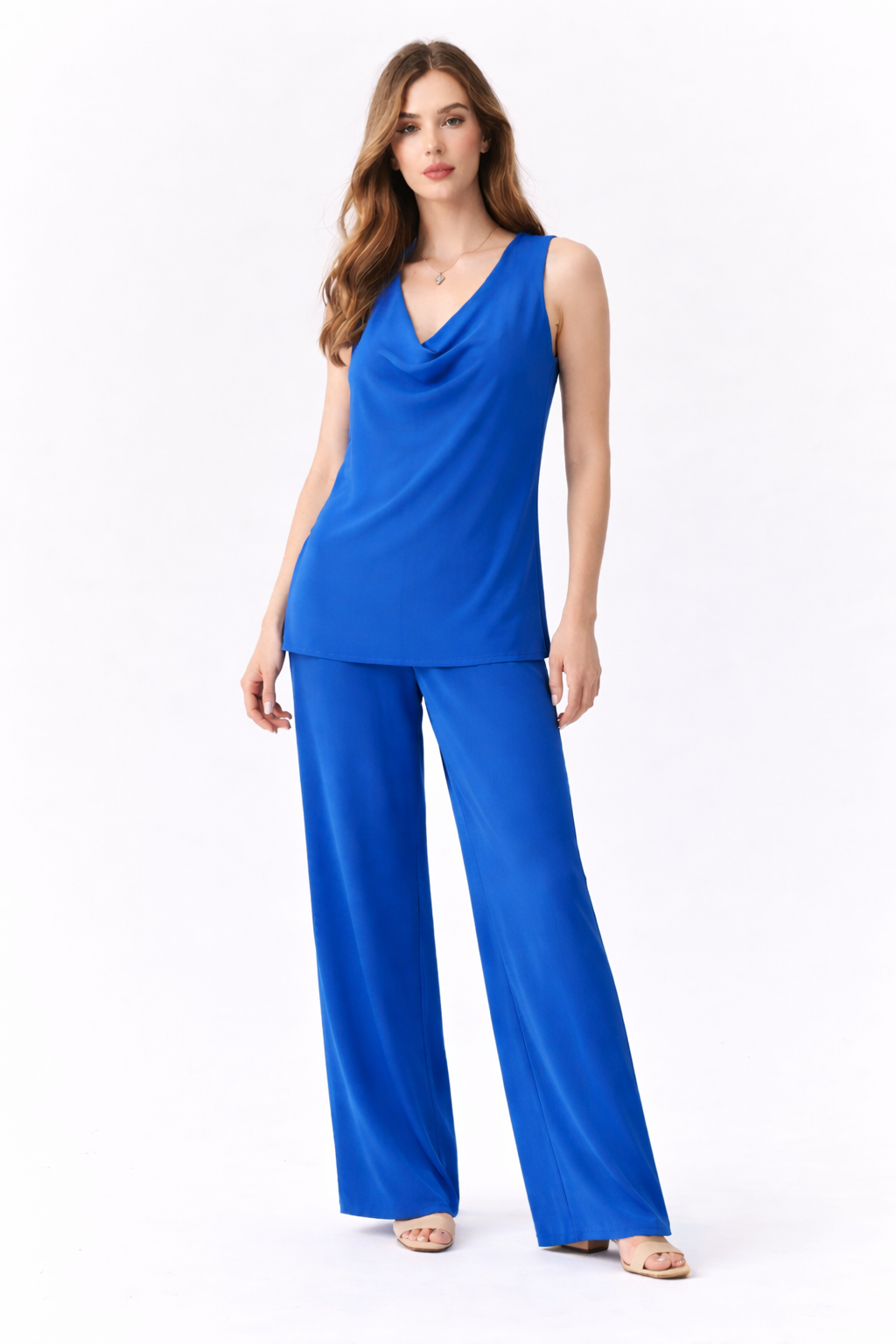 COMPLETO ELEGANTE TRE PEZZI IN GEORGETTE