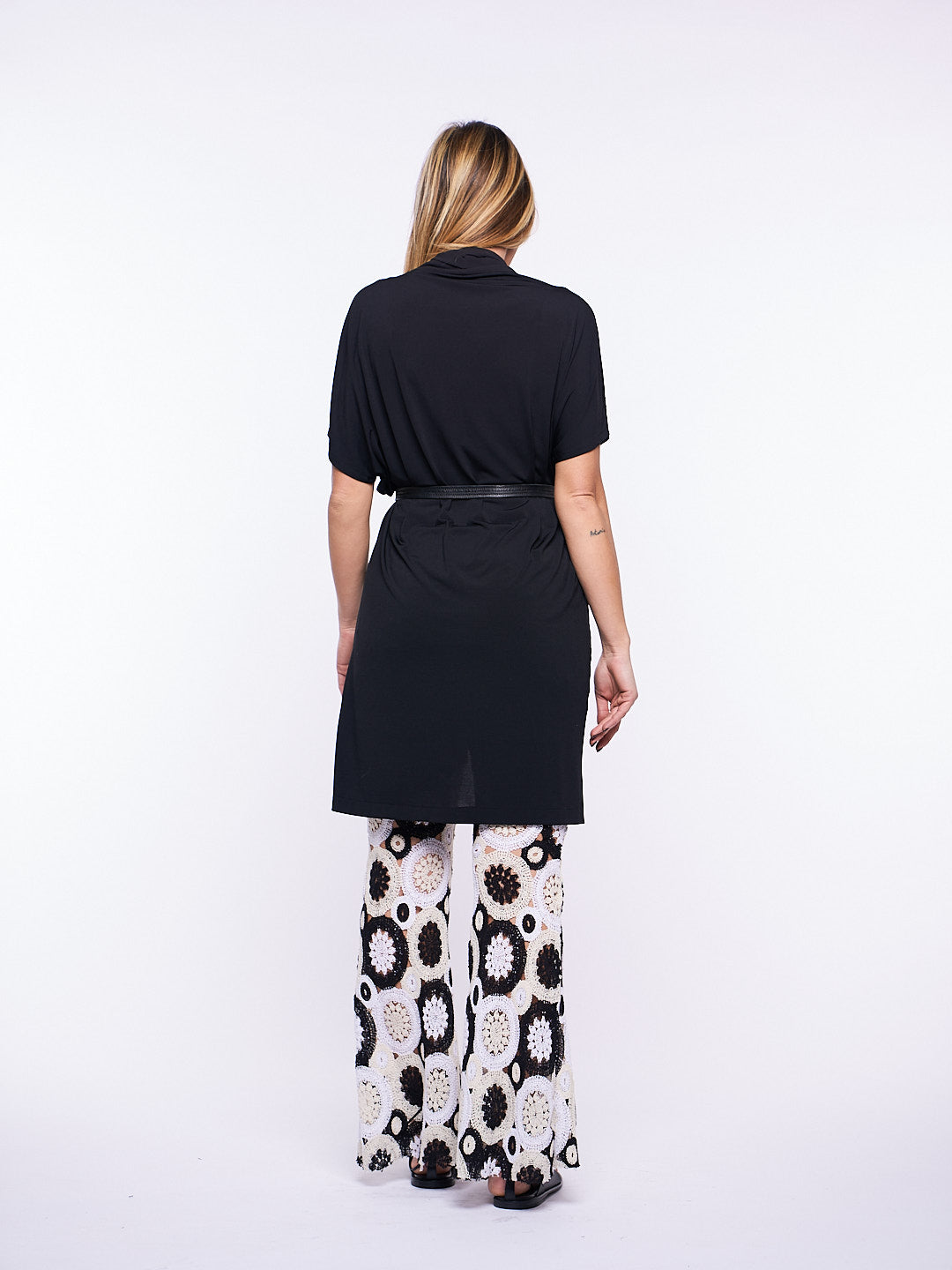 Mini abito Xoxo in Georgette e Jersey