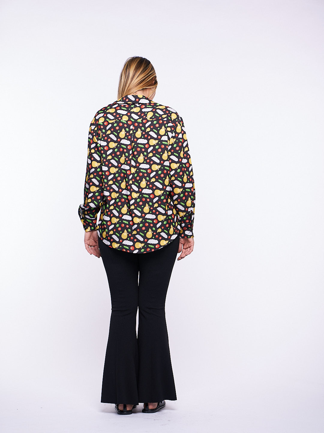 Camicia Stars Fior di Latte in Raso elasticizzato