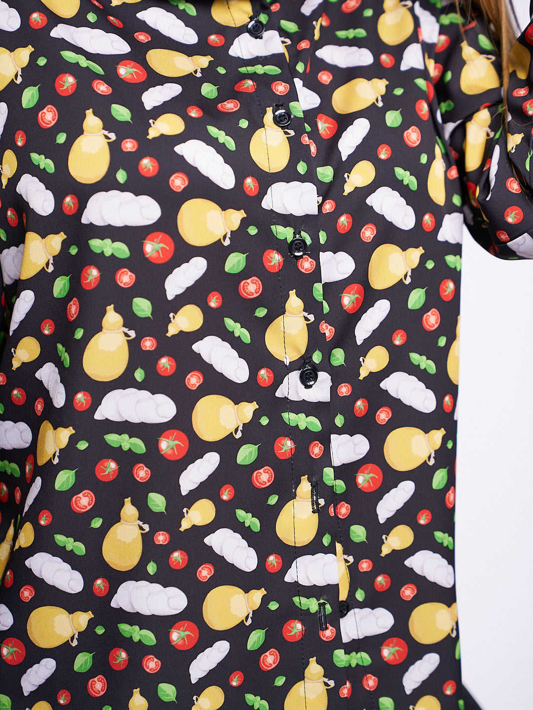 Camicia Stars Fior di Latte in Raso elasticizzato