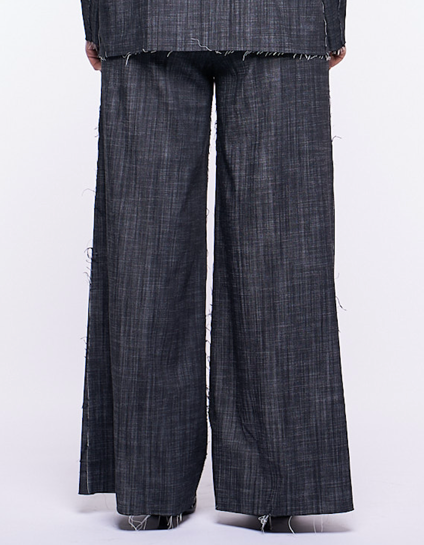 Jeans Leo in Denim elasticizzato NERO