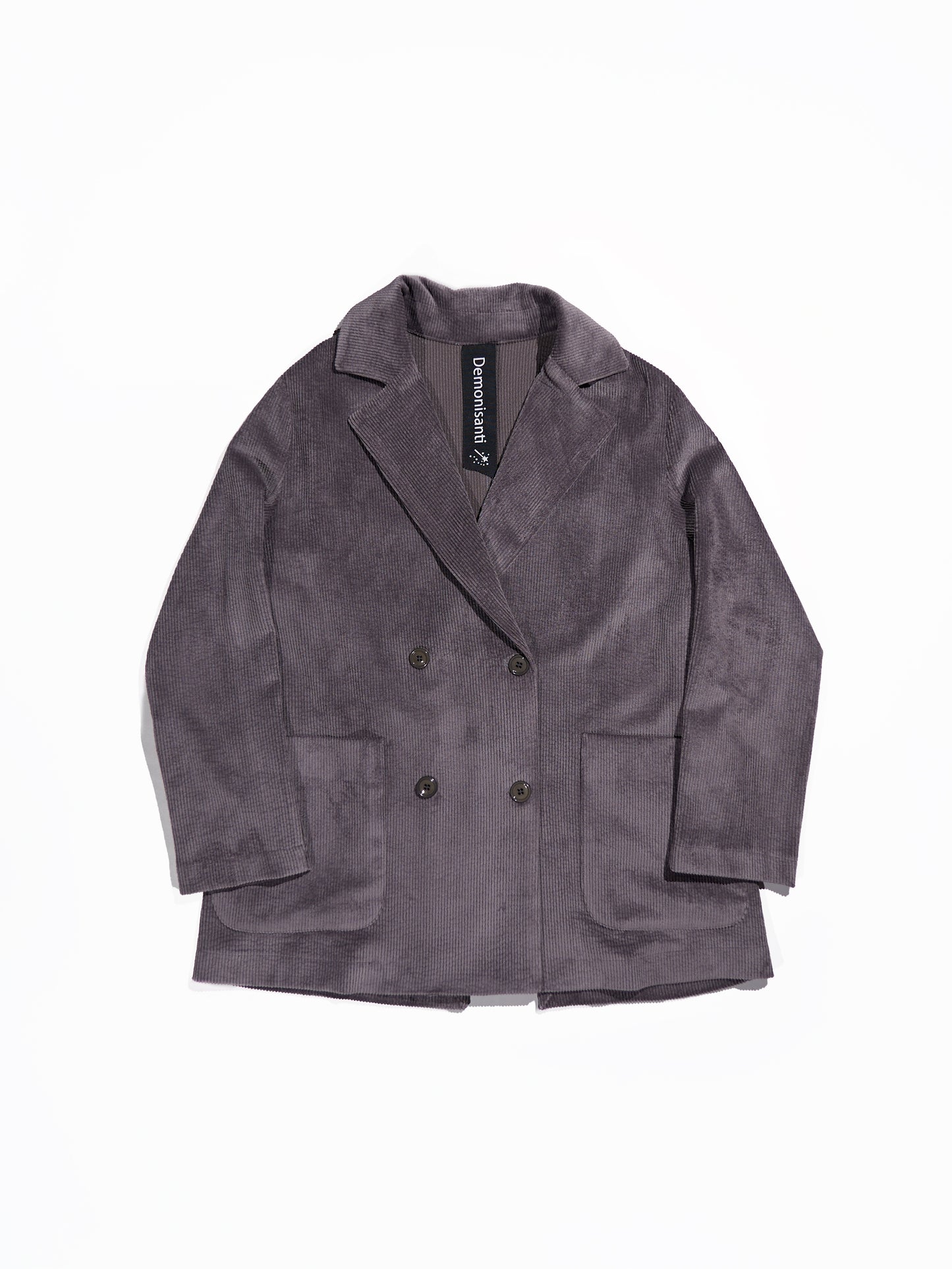 Giacca db Giammy Velluto Rocciatore GRIGIO