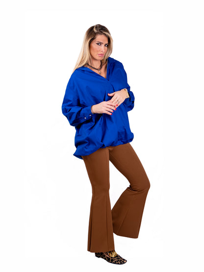 Camicia Baloon 100% cotone BLUETTE ROYAL