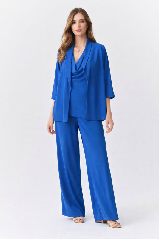 COMPLETO  ELEGANTE TRE PEZZI IN GEORGETTE