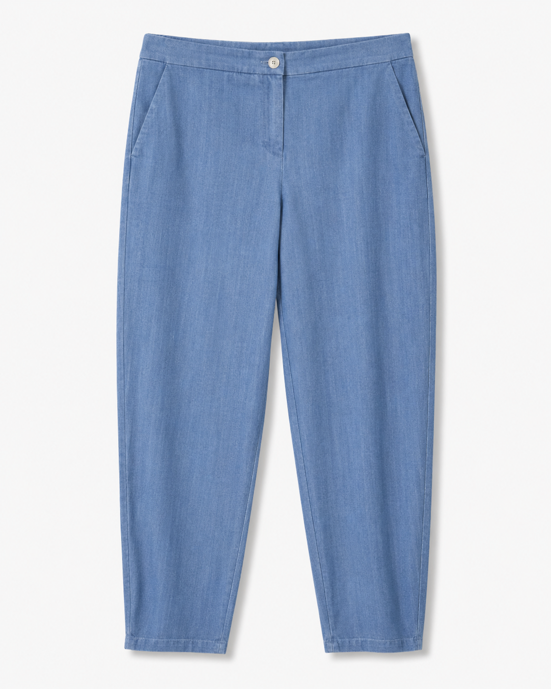 Pantalone Gilda in Denim elasticizzato AZZURRO