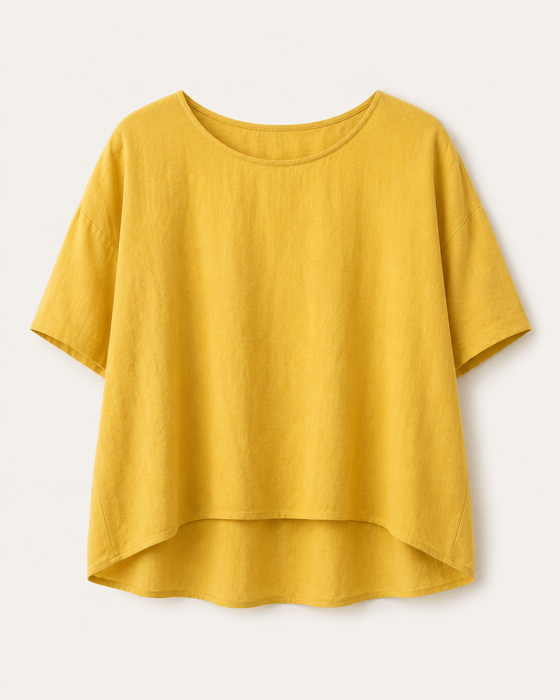 T-Shirt Aury Ramiè giallo OLIO