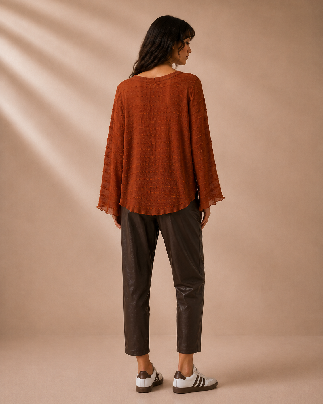 Blusa DANY  in SEERSUCKER TABASCO