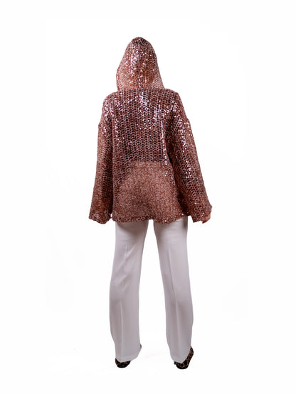 Pantalone Rosy in cady BIANCO