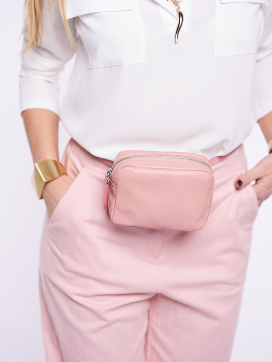 Marsupio Doggie Pelle ROSA
