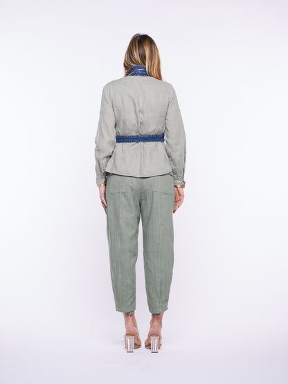 Giacca jeans Mikonos upcycled Misto cotone