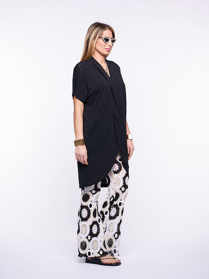 Mini abito Xoxo in Georgette e Jersey