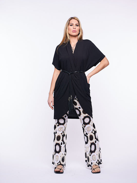 Mini abito Xoxo in Georgette e Jersey