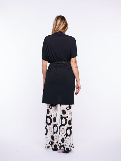 Mini abito Xoxo in Georgette e Jersey