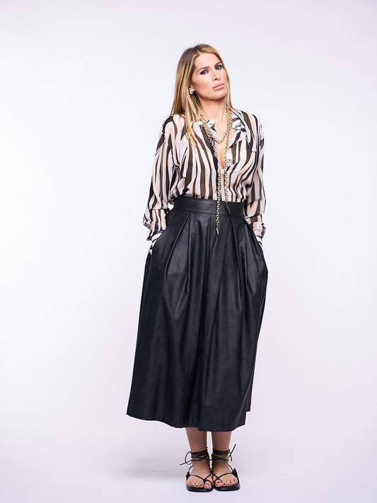 Camicia Yle Zebra in Georgette