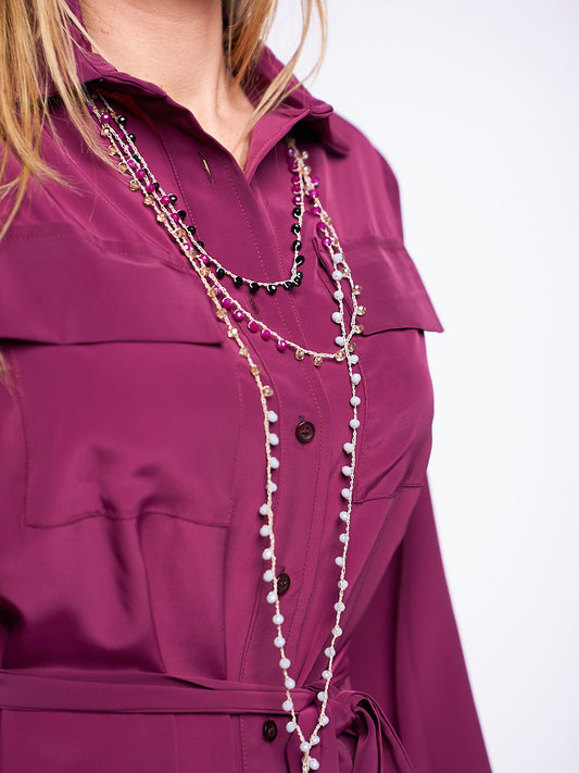 Collana crochet Longer Uncinetto