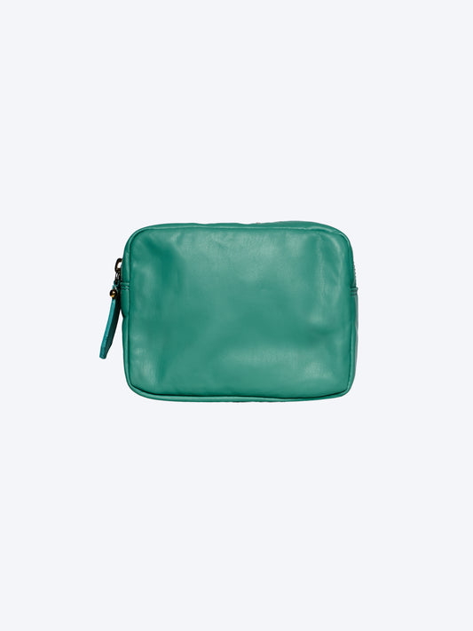 Marsupio Doggie Pelle VERDE ACQUA