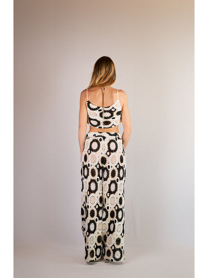Pantalone Carmen Macramè