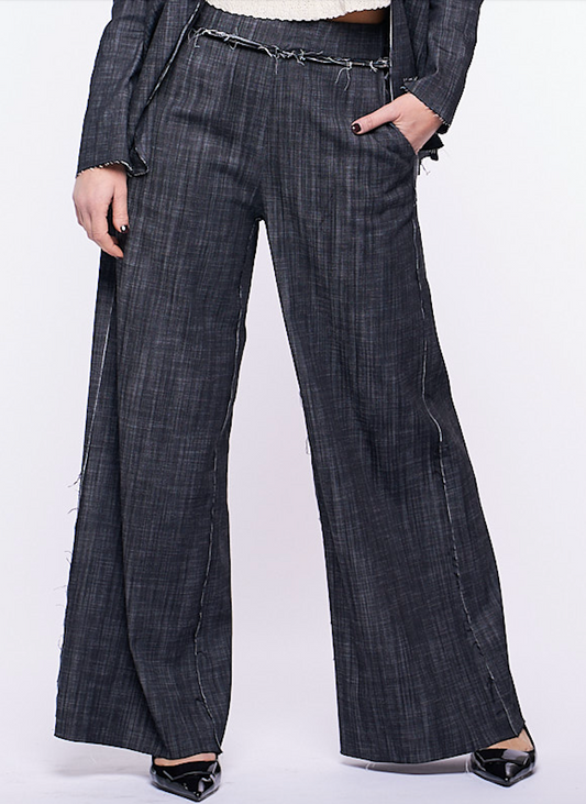 Jeans Leo in Denim elasticizzato NERO