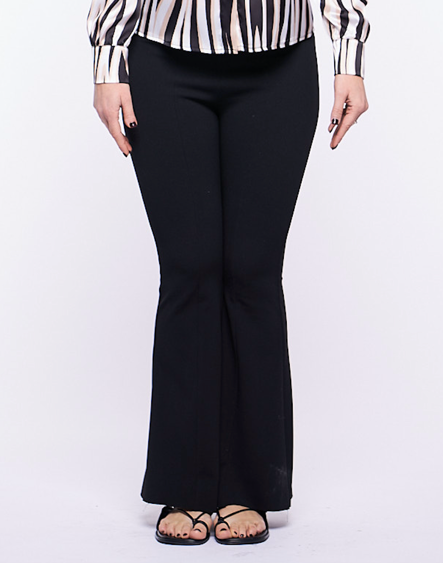Pantalone Ale Scuba crepe NERO