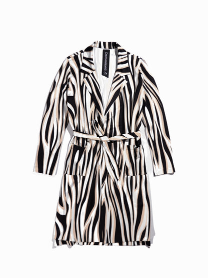 Trench Annabelle Zebra in neoprene