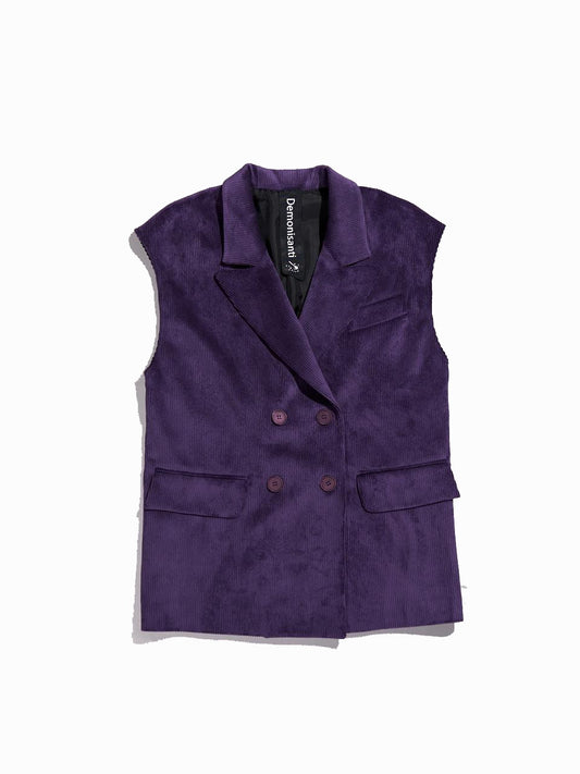Gilet Thinky Velluto Rocciatore VIOLETTO
