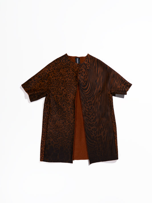 Cappotto Dede' Velour Stampato