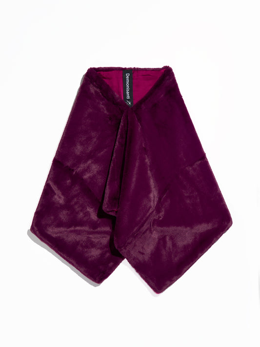 Poncho Orty Ecopelliccia