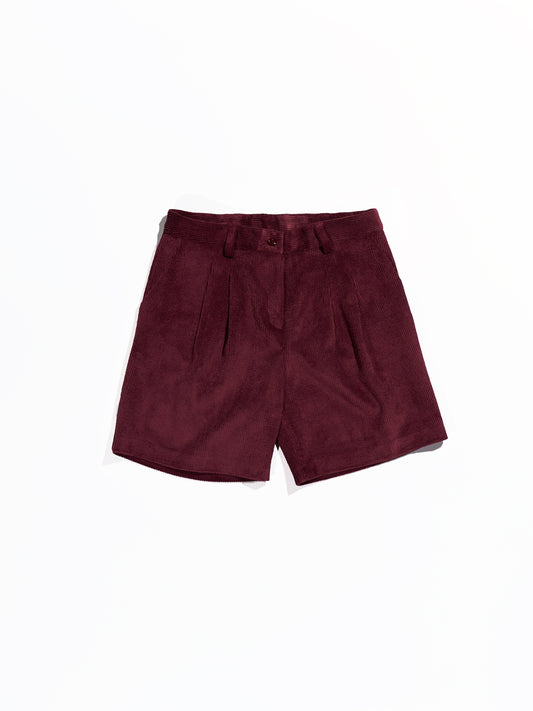 Bermuda Azzy Velluto Rocciatore BORDEAUX