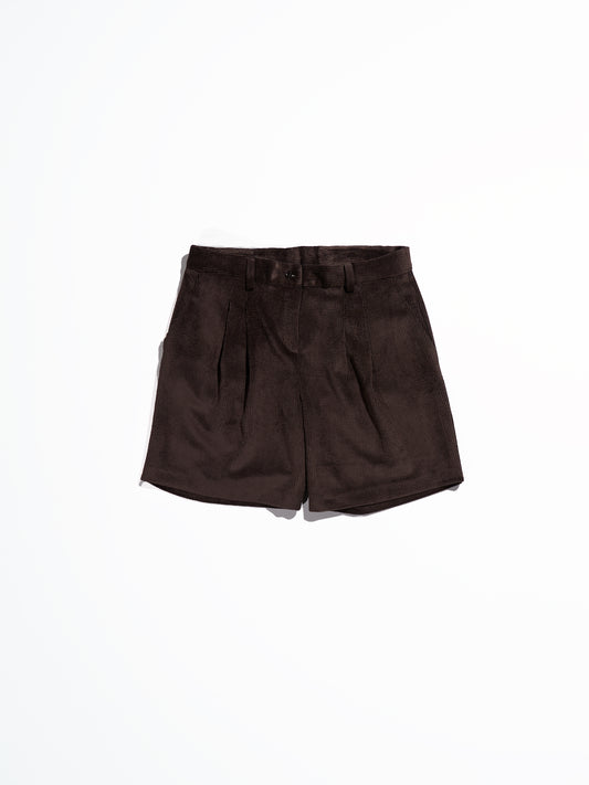 Bermuda Azzy Velluto Rocciatore MARRONE